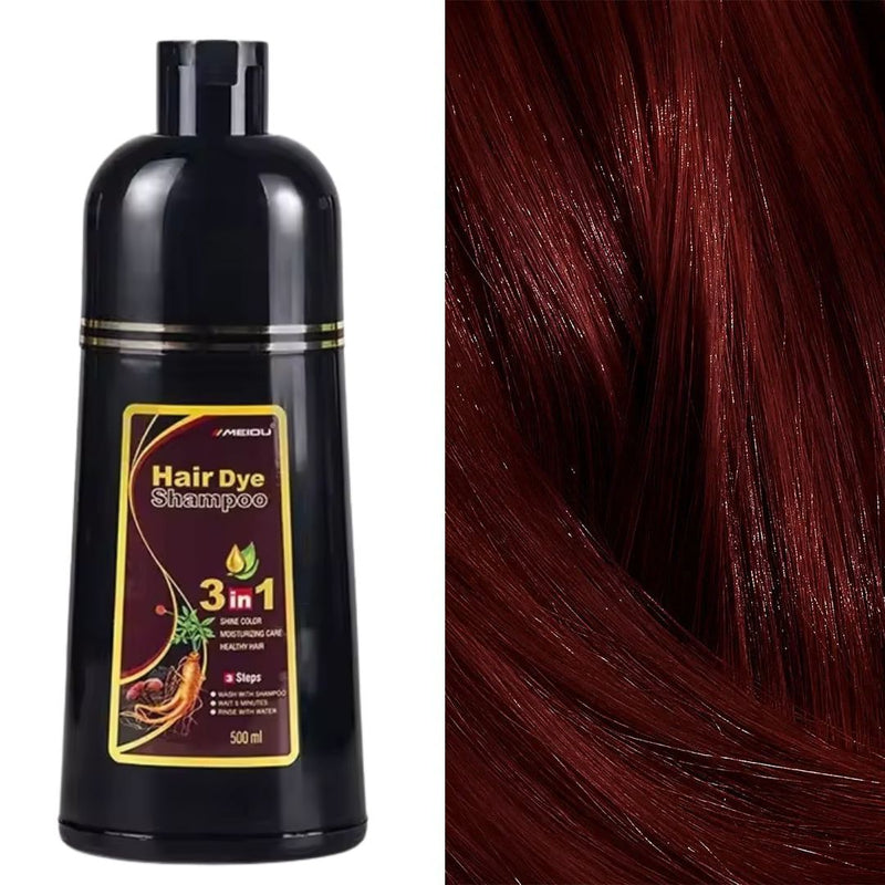 Shampoo Hair Dye™ 3 em 1