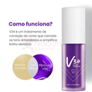 Clareador Dental V34 Original - Dentes Brancos Em Segundos - Nacional Shoppe